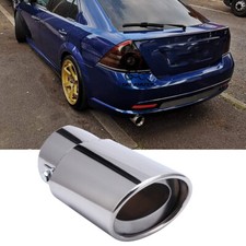 Car Exhaust Muffler Tip Tail Pipe Trim Rear Muffler Steel For Ford Mondeo ST220