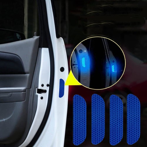 4pcs reflective blue - car, door