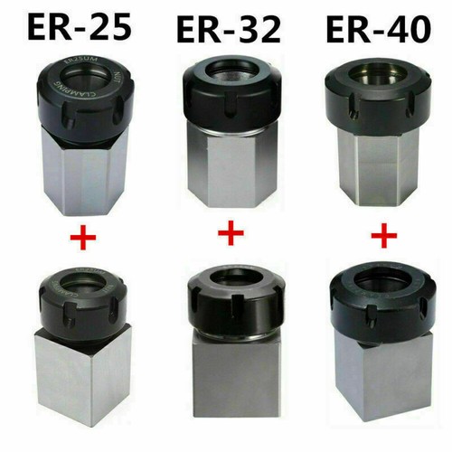 Hex square collet - er-25/32/40,