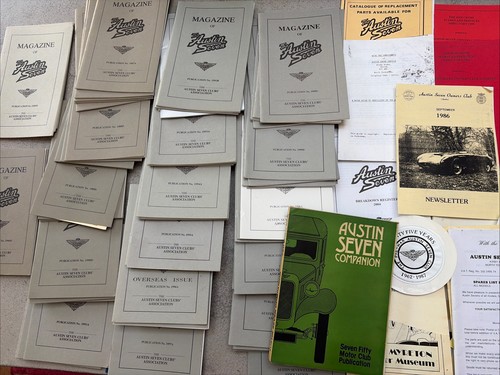 Austin seven ephemera - austin,