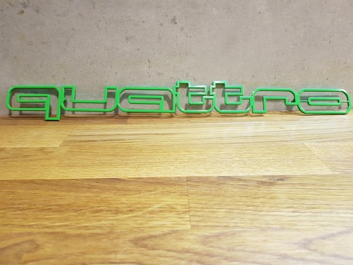 Audi quattro bumper - bumper, grill