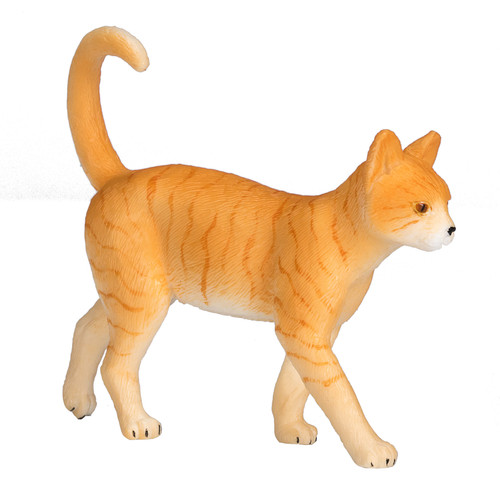 Ginger tabby cat - ginger, toy
