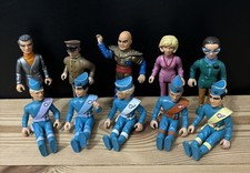 Thunderbirds - Matchbox 1992 - Full Set Of 10 Figures - Vintage