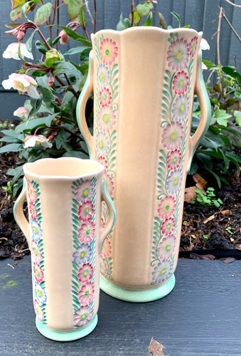 Crown devon vintage column - devon,