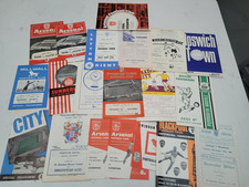Collection 1960's Football Programmes x 20 includes 1 Official Handbook