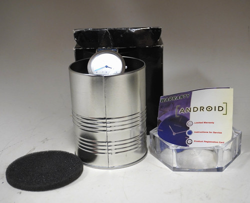 Android minimalist wristwatch - android,