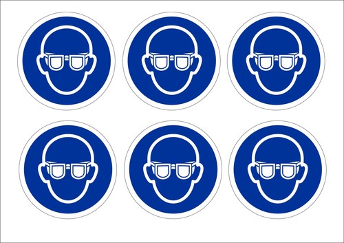 Pack eye protection - 6, must