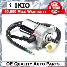 Ikio Starter Motor Fits 50cc 100cc Ram R100 Apache Aeon Cobra Quad Bike ATV 2 St