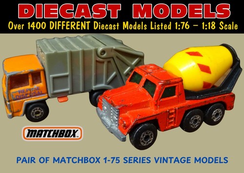 Pair vintage matchbox - pair,