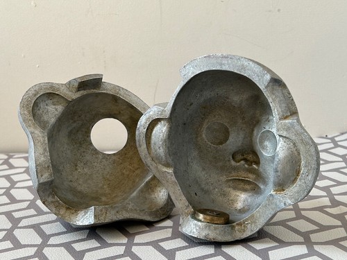 Vintage industrial doll head - doll,