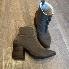Blowfish Suede Faux Fur-Lined