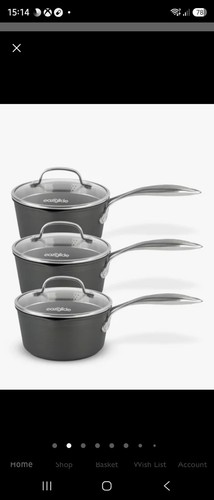 Set eaziglide neverstick3 - 6-set,