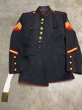 WWII NAMED USMC SERGEANT DRESS