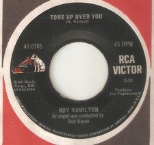 ROY HAMILTON Tore Up Over You RCA  NORTHERN SOUL USA 45
