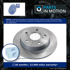 2x Brake Discs Pair Solid fits
