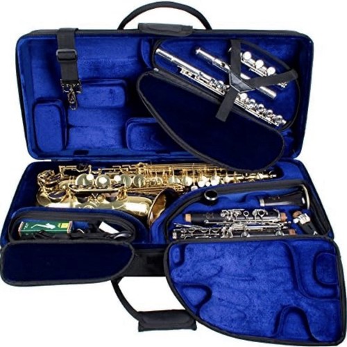 Protec tri pac woodwind flute - tri,