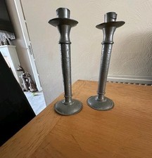 RARE Vtg Hammered Pewter