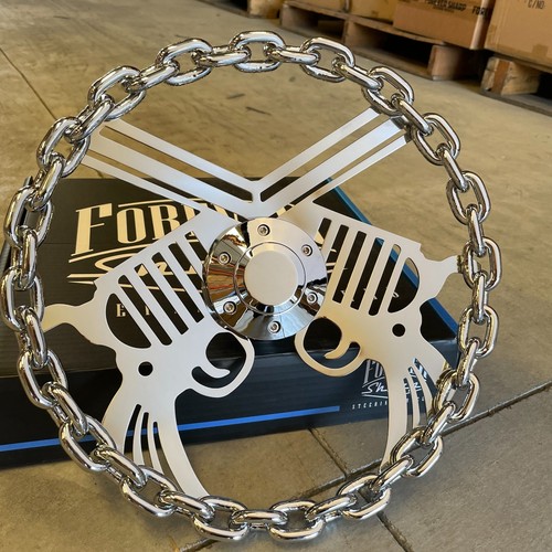 Pistol gun chain steering - gun,