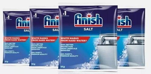 Finish dishwasher salt 4x1kg - finish,