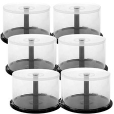 6 x Plastic Cakebox 50