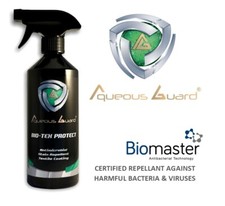 BIO-TEX Fabric and Upholstery Protector, Water and Stain Repellent Antibacterial