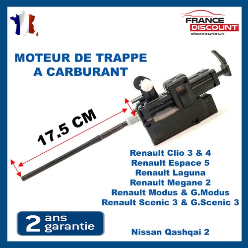Fuel filler flap - locking, motor
