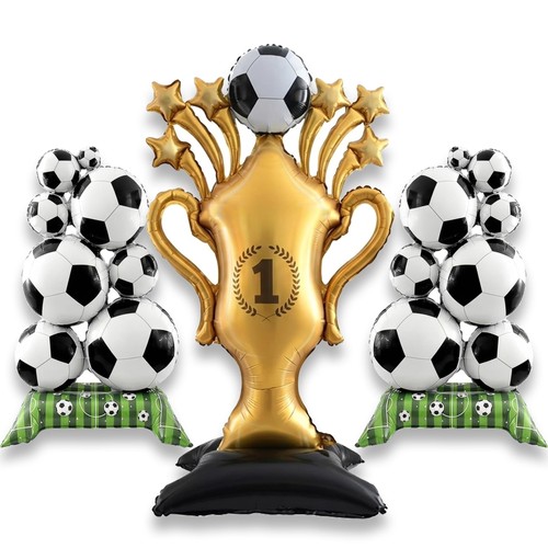 Giant standing soccer balloon - giant,