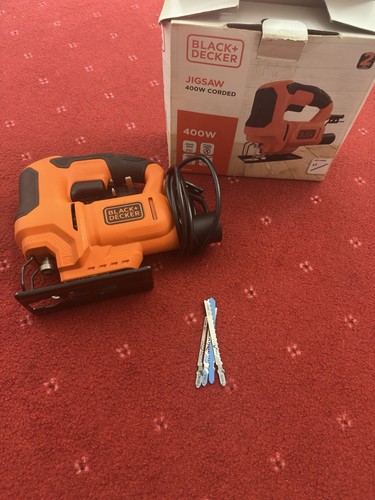 Black and decker jigsaw 400w - black,