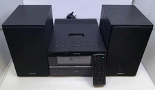 SONY CMT BX77DBi CD DAB FM AM Radio iPod Dock Micro Hi-Fi System With Remote 
