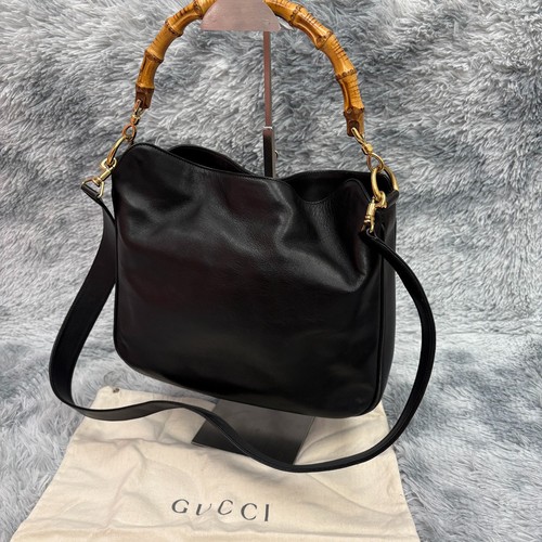 Gucci bamboo way handbag - gucci,