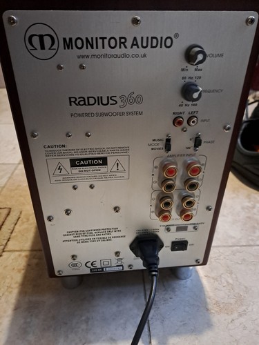 Monitor audio radius 360 - audio,