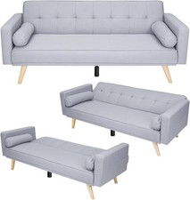 3 Seater Fabirc Sofa Bed Click