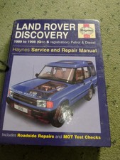 Land Rover Discovery 1988-1998 (G to S reg) Petrol & Diesel Haynes Manual