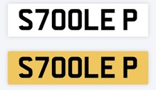 STOLE Private number plate