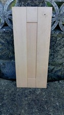 1 of solid natural light oak shaker kitchen door 715mm h x 296mm w in vgc