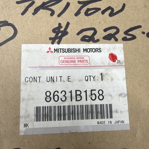 Mitsubishi 8631b158 engine - engine, &