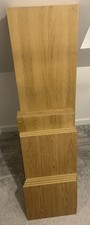IKEA EXPEDIT Shelving Unit - Oak Veneer - Bookcase / Vinyl Storage Unit - 4x2