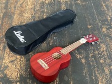 Laka VUS5RD Sapele Series Soprano Ukulele & Bag