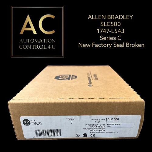 Allen bradley slc500 1747 l543 - allen, 1747-l543