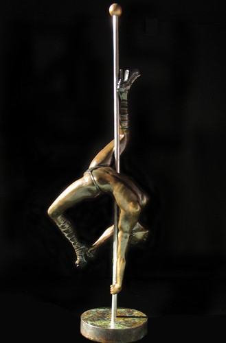 Strength and grace - 'strength, bronze