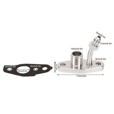 Turbo Oil Drain Flange 5/8