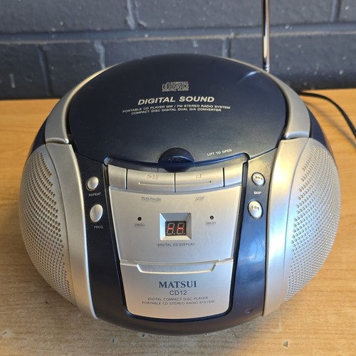 Matsui cd12 portable player - matsui,