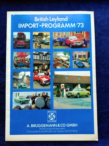 British leyland brochure 1973 - brochure,
