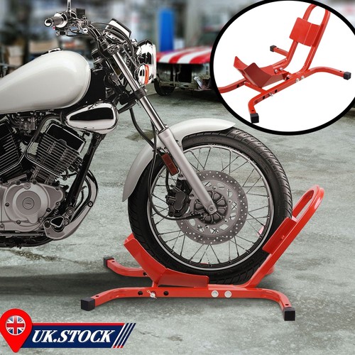 Front wheel chock - wheel, motorbike