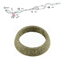 Suzuki Grand Vitara 1.6 & 2.0 SUV Front Down Pipe Exhaust Lower CAT Gask