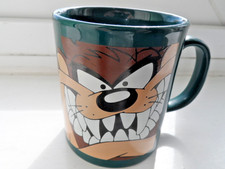 Warner bros Taz mug 1995 green