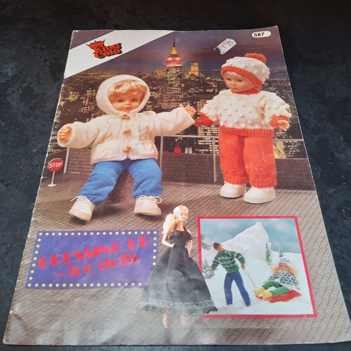King cole 587 doll knitting - king,
