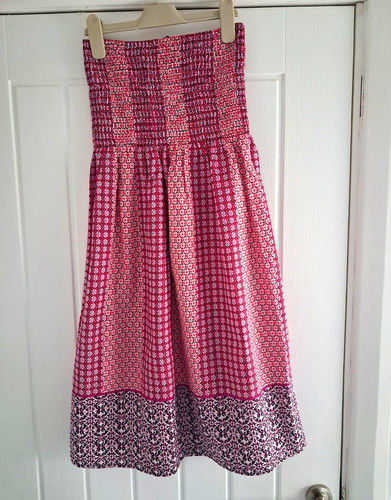 Womens midi sundress strapless - womens,