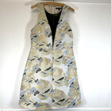 Next Jacquard A Line Blue &