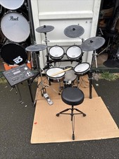 Free P&P. Roland TD-30 Drums Electric Drum Kit w stool & sticks. Electronic